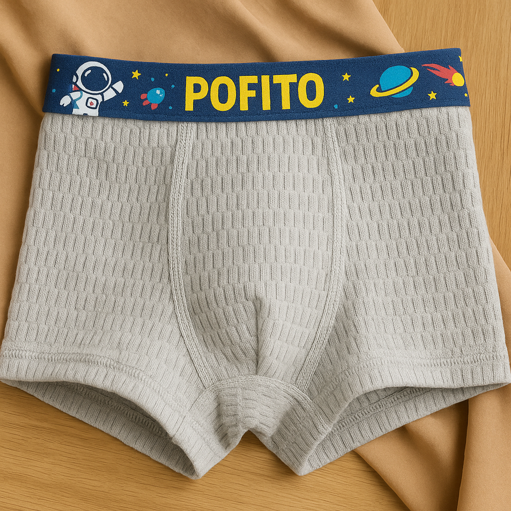 Pofito® Antibakteriyel bambu çocuk boxer